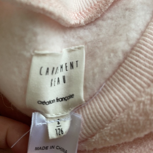 Luxury Children’s Brans- Carrement Beau Fashion NWOT 8 Girl sweatshirt + pant - Picture 9 of 13